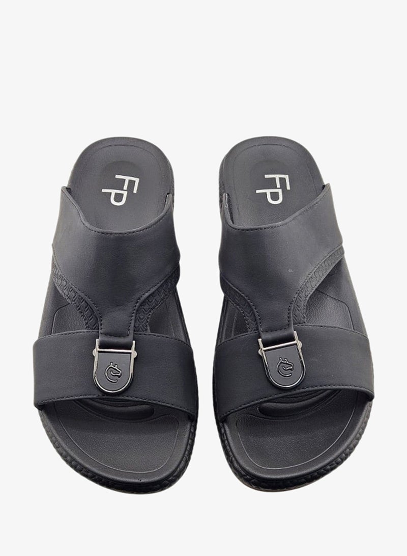 Footprint Cushion Ease Arabic Sandals for Men – Comfortable Cushioned Slip-On Slippers for Daily Wear - Image 4