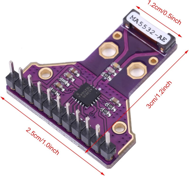 KUIDAMOS AS3935 مستشعر SPI للكشف عن ضربات الأرض تقدير المسافة 140 كم لوحة تفكيك كاملة المعايرة عتبات قابلة للبرمجة خوارزمية رفض الاضطراب المدمجة - Image 4