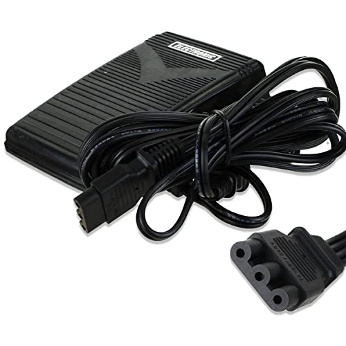 Bequilter Foot Control Pedal with Cord #033770217 for JANOME 1000CPX Cover Pro, 1004, 104, 104D, 106, 108, 1017, 110, 1100DX, 1110DX Pro, 128, 1612, 1622, 1803, 1814, 1818, 1822 - Image 1