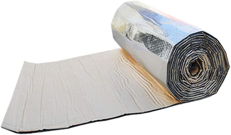 Decdeal Sound Deadening Mat Car Firewall Sound Deadener Heat Shield Insulation Audio Noise Insulator Deadening Pad 7mm 500x1000mm - Image 1