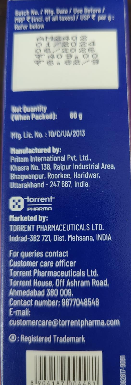 Curatio Acnemoist Moisturising Cream for Sensitive  ACNEPRONE Skin 60 gm Pack of 2 from Life Line Medicos - Image 3