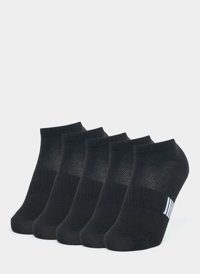 Styli Pack of 5 - Striped Pattern Ankle Length Socks - Image 1