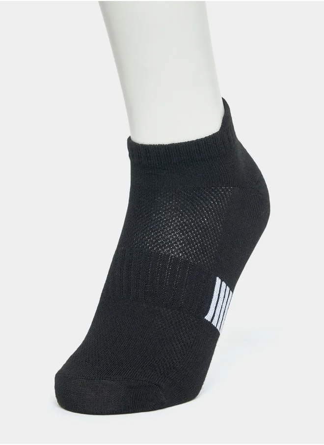 Styli Styli Pack of 5 - Striped Pattern Ankle Length Socks