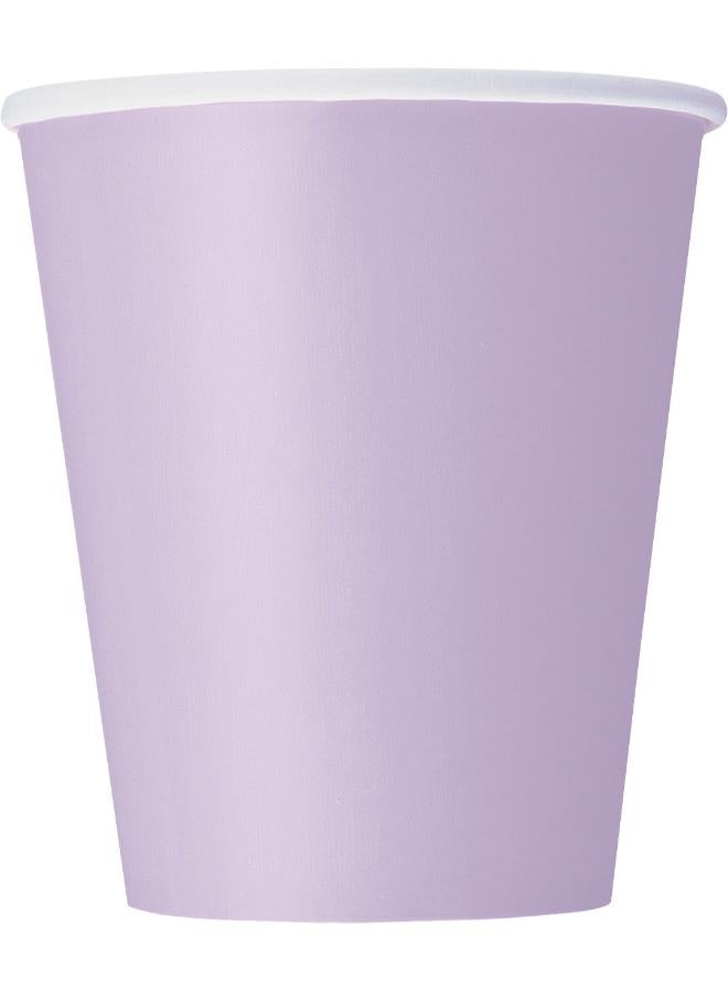 Unique Lavender Cups 9Oz - Pack Of 14 - Image 2