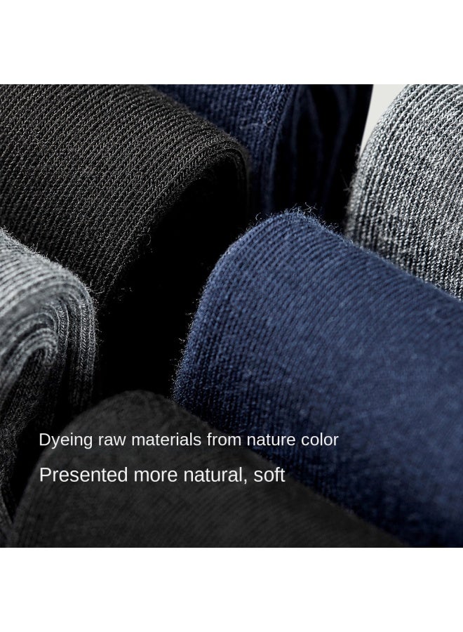 YEARCON Summer Thin Breathable Ankle Socks, Men's Casual Sports Socks, All-season Regular Men's Loafer Socks, Antibacterial Mid-calf Socks - Image 4