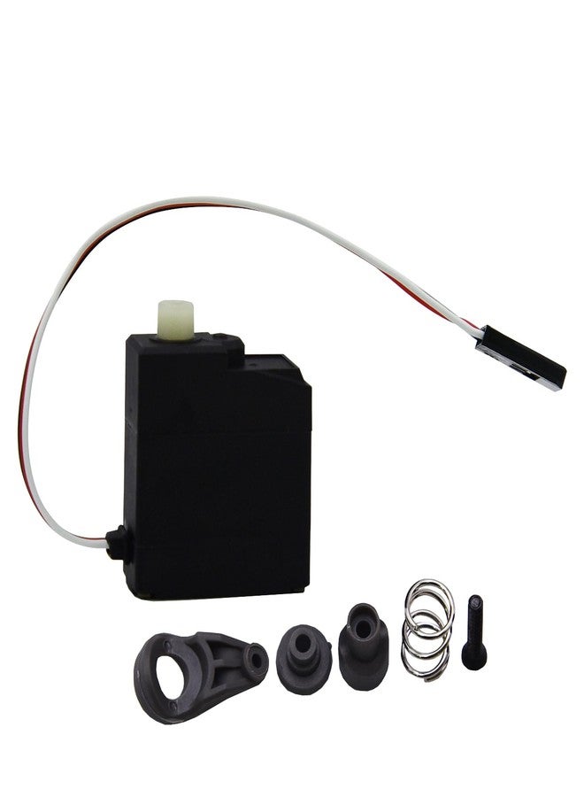 Blomiky 3 Wire 16701 Servo and 16702 Servo Saver Assembly Acessories Suitable for MJX Hyper Go 1/16 Scales Remote Control Trucks/ 16700 H16 Servo Set - Image 1