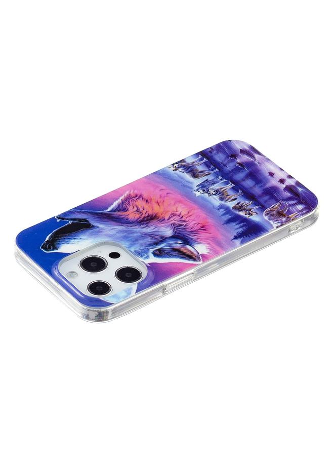 اس-توب جراب لهاتف iPhone 13 Pro جراب واقٍ ناعم من مادة TPU المضيئة - Image 3