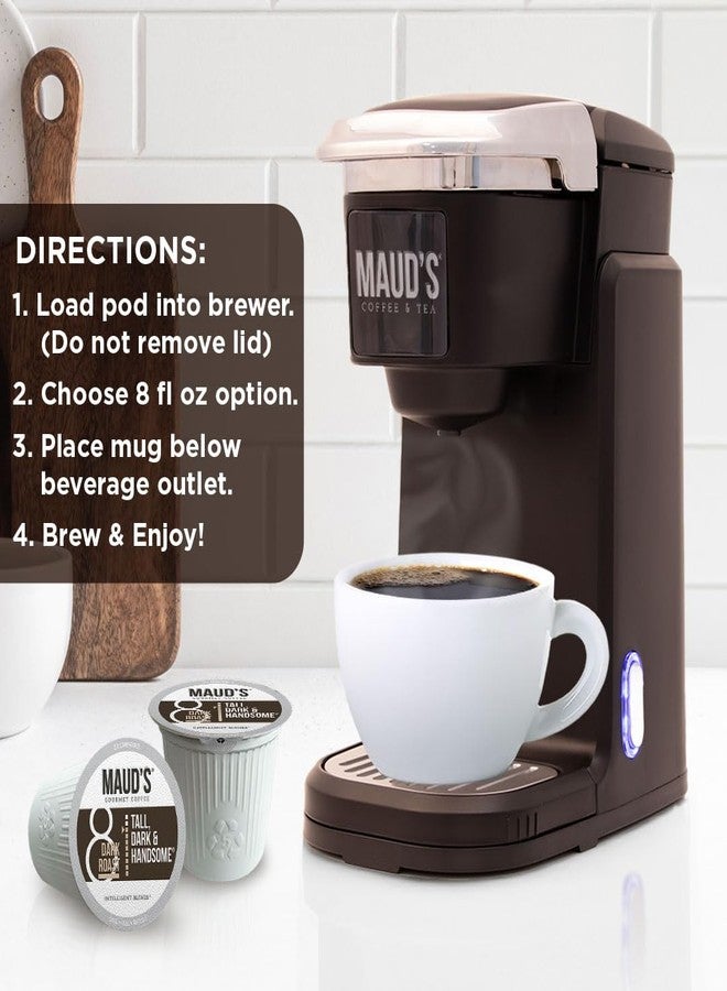 Maud's Dark Roast Coffee Pods, 100ct, Single Serve Pods - 100% Arabica Coffee, Compatible with Keurig K Cups Maker - Image 5