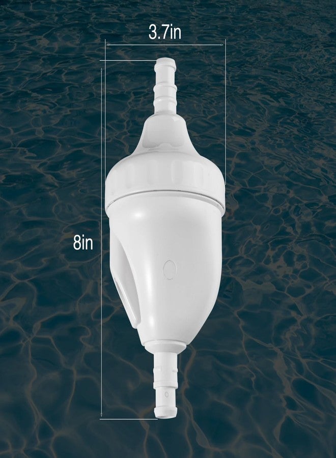 UCEDER طقم استبدال صمام النسخ الاحتياطي G52 المُطوّر من UCEDER متوافق مع منظفات حمامات السباحة Zodiac Polaris 180 280 380 480 3900 (1، أبيض) - Image 3