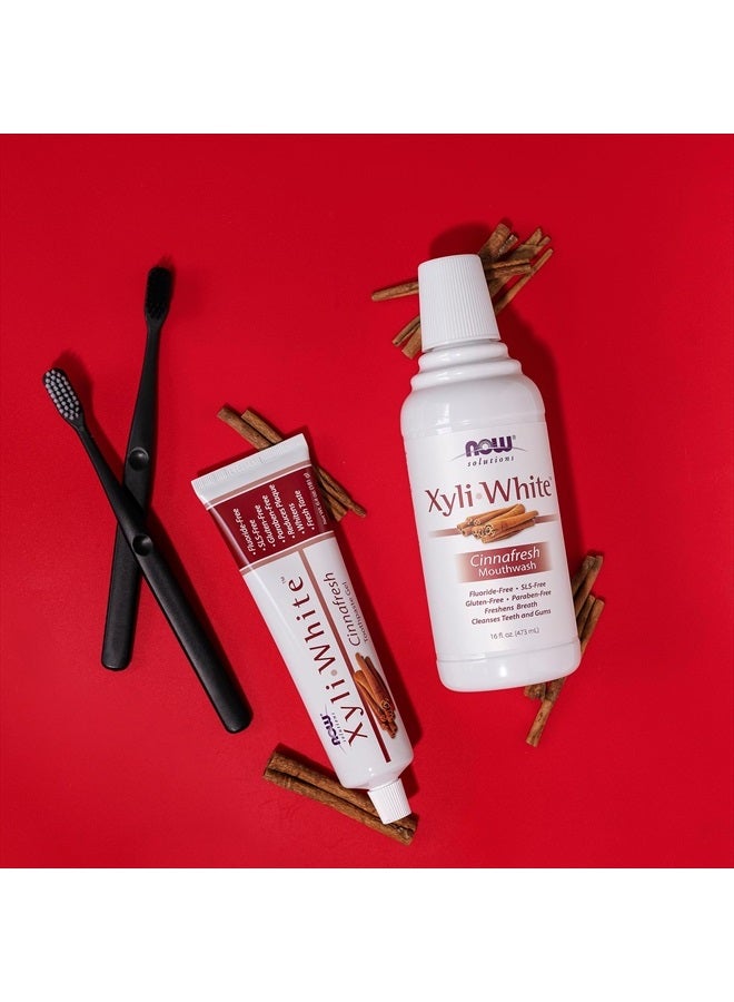 now Solutions, Xyliwhite™ Toothpaste Gel, Cinnafresh, Cleanses and Whitens, Clean and Fresh Cinnamon Taste, 6.4-Ounce - Image 5