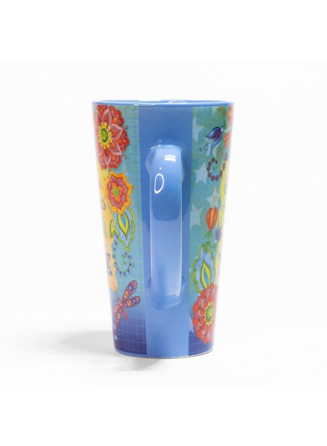 Divinity Boutique Inspirational Stoneware Mug, Dreams Come True, Multicolor 16 ounce - Image 3