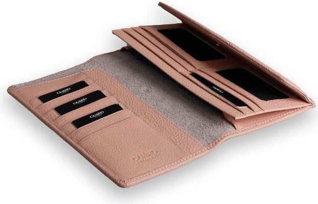 Guard Powder Leather Women's Wallet with Phone Port  - Image 3