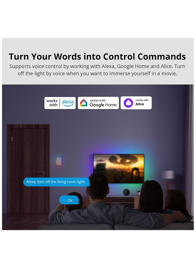 Sonoff TX Ultimate 3-Gang Smart Wi-Fi Touch Wall Switch – RGB Backlight - Image 3