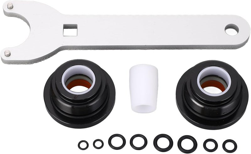 Front Mount aulic Stee Cylinder Kit HS5157, aulic Cylinder Repair Kit, Strength Metal Set with Shaft Wrench, Compatible for HC5340 HC5341 HC5342 - Image 1
