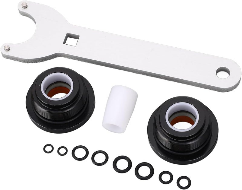 Front Mount aulic Stee Cylinder Kit HS5157, aulic Cylinder Repair Kit, Strength Metal Set with Shaft Wrench, Compatible for HC5340 HC5341 HC5342 - Image 3