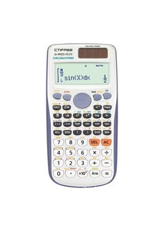 Generic FX991ESPLUS Scientific Calculator for Students 417 Function silver 