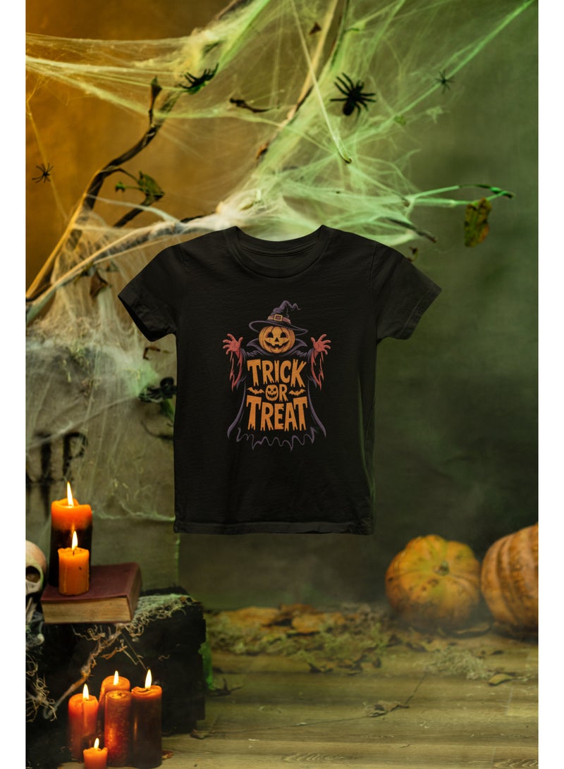 ZOOM تي شيرت شبح هالوين لطيف للأطفال الأولاد والبنات