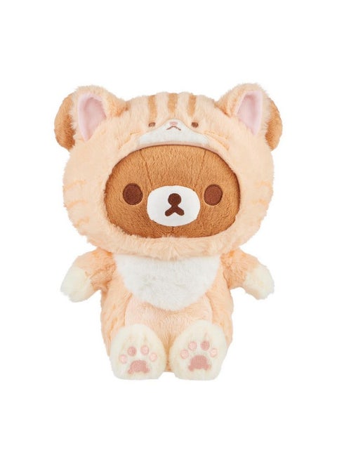 Chairoikoguma San-X Original Sitting Cat Costume Plush - 12-Inch Plush