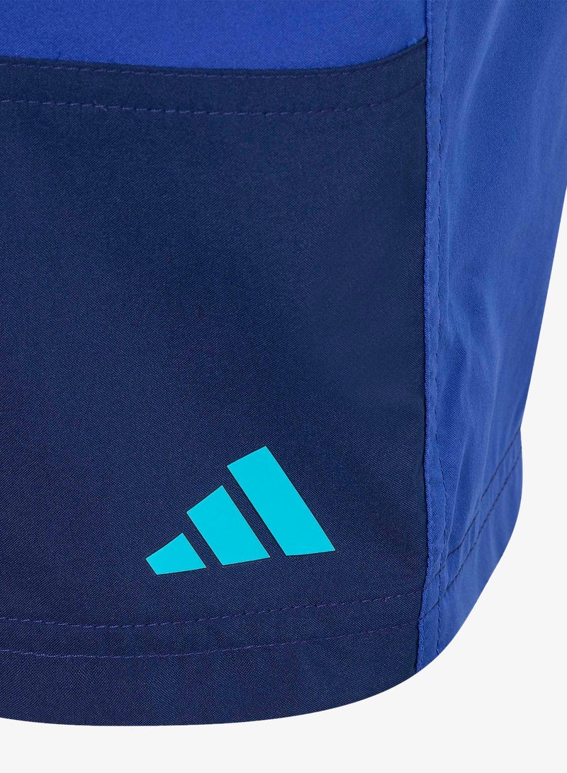 Adidas Youth Colorblock Swim Shorts - Image 4