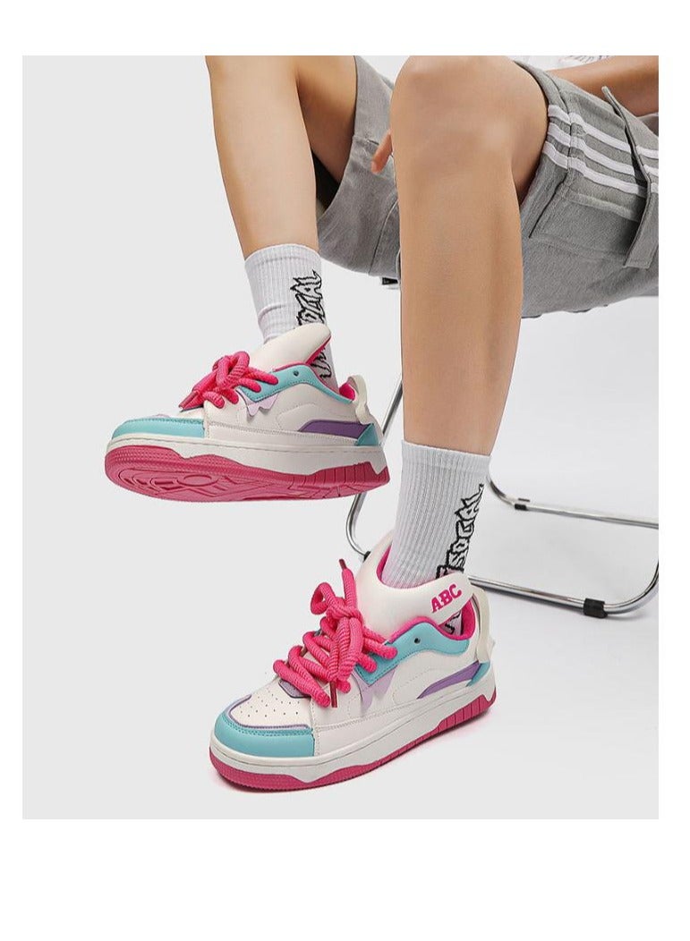 KUYING New Thick Sole Elevated Board Shoes  - Image 2