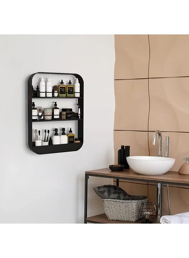 MIXDE 3-Layer الكربون الصلب الحائط الكربون الصلب الحمام الجرف دش الجرف 60x40x10cm - Image 4
