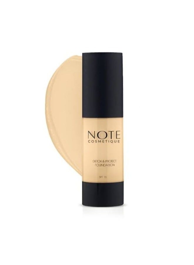 Note Detox & Protect Foundation Natural Beige, No. 02 - Image 2