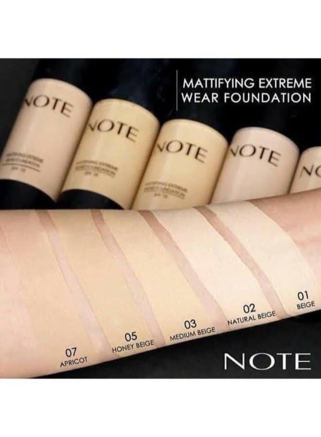 Note Detox & Protect Foundation Natural Beige, No. 02 - Image 4