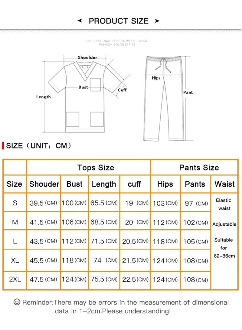 KUYING New Operating Room Nurse Work Clothes Set - Image 2