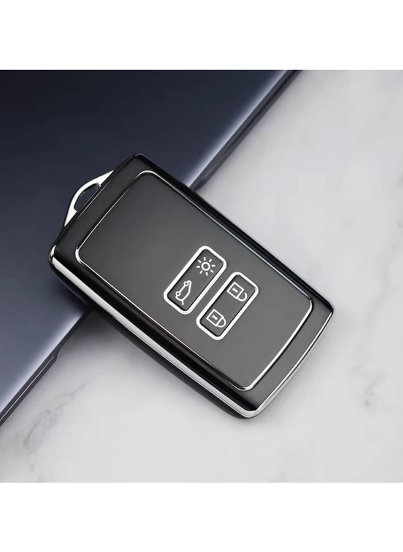 SOLDOUT - TPU Car Remote Key Card Case Cover Shell Compatible with Renault Captur Megane Talisman Espace Clio Zoe Koleos Scenic 4 Arkana Dacia Sandero - Image 1