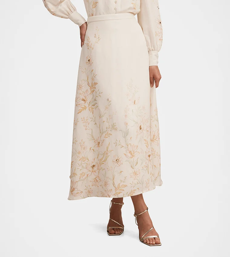 forever new Parker Embroidered Skirt