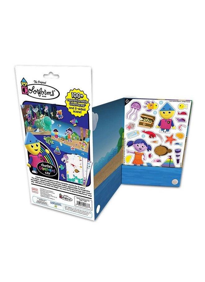 Colorforms - Colorforms Charlie'S Colorforms Travel Set The Classic Picture Toy That Sticks Like Magic Ages 3+ - Image 1