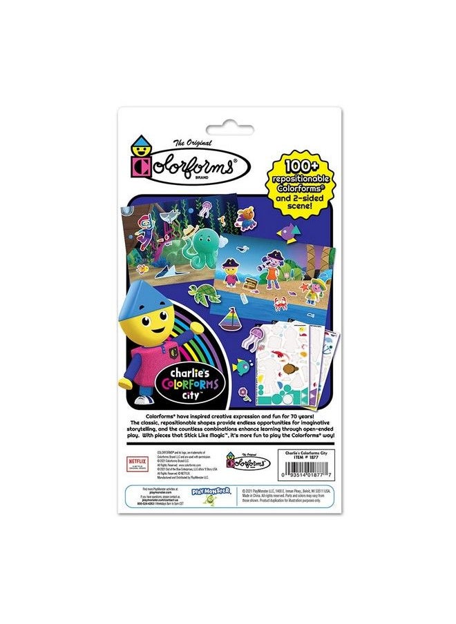 Colorforms - Colorforms Charlie'S Colorforms Travel Set The Classic Picture Toy That Sticks Like Magic Ages 3+ - Image 1