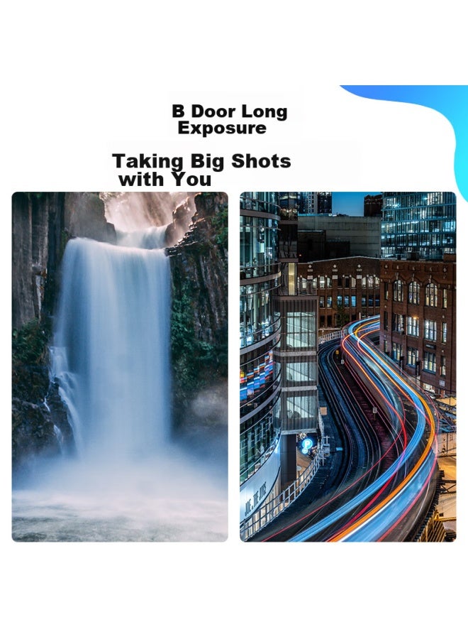 JJC Jjc Compatible With Fuji Shutter Cable Xt5 Xt4 Xt30 Second Generation Xt20 Xa7 Xa5 X100Vi Xh2S Mirrorless And Dslr Camera Wireless Remote Control Timer Delay Photography - Image 3