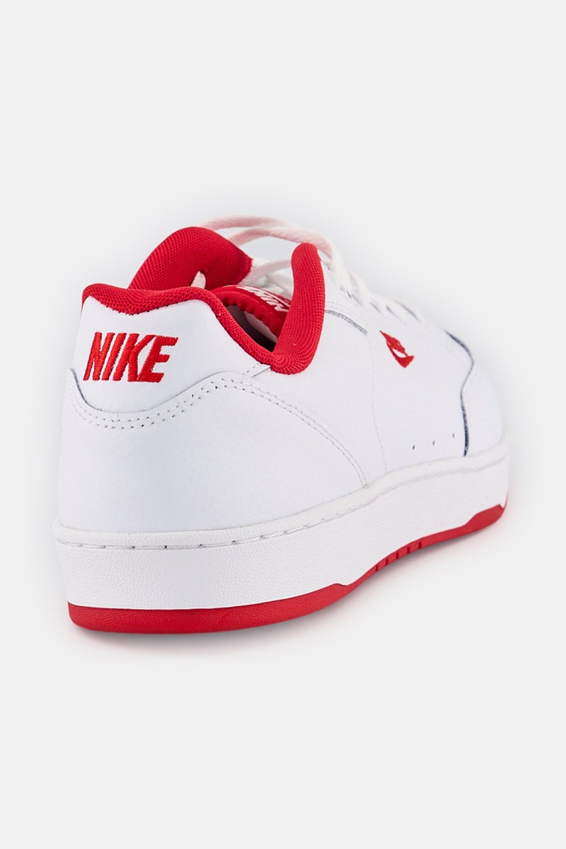 Nike Men Grandstand II Lace Up Outdoor Sneakers, White - Image 2