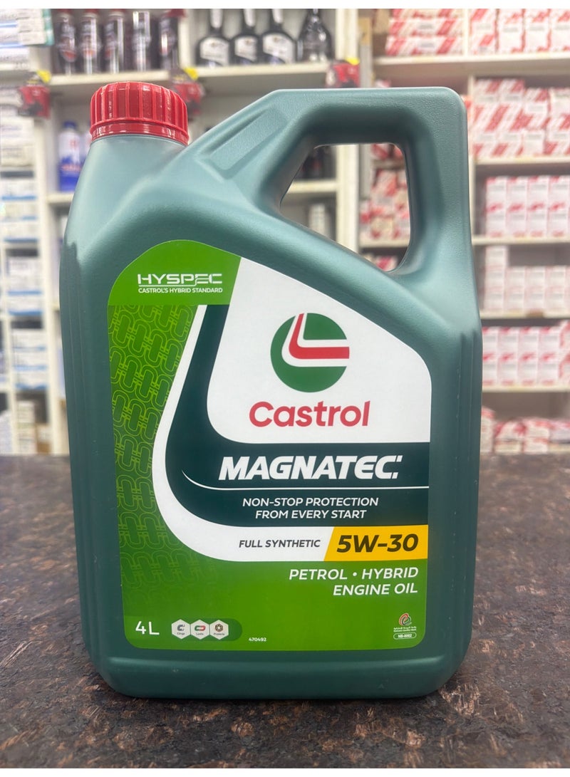 كاسترول زيت محرك كاسترول 5W30 المغناطيسي 4L - Image 1
