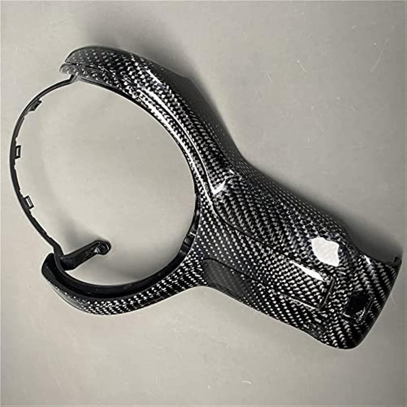 Wivplex Real Carbon Fiber Steering Wheel Trim Cover for BMW - Image 3