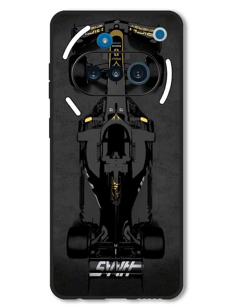 Theodor Case Compatible with Nothing Phone 3a Protection Shockproof Bumper Cover Sports Car - Image 1