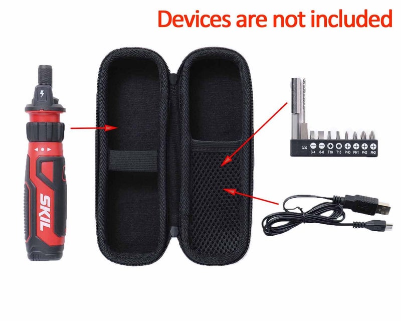 inDomit Hard Case Compatible with SKIL Rechargeable 4V Cordless Screwdriver - Image 4