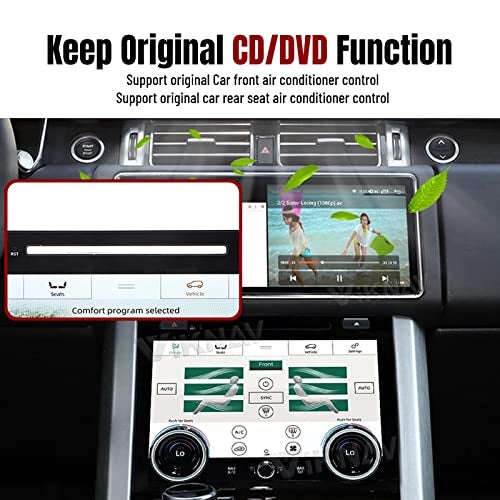 Yoidesu AC Panel for L405 2013 to 2017, 10 Inch Car Air Conditioning Climate Control Board, 1080p LCD AC, Upgrade Version with Installation - Image 5