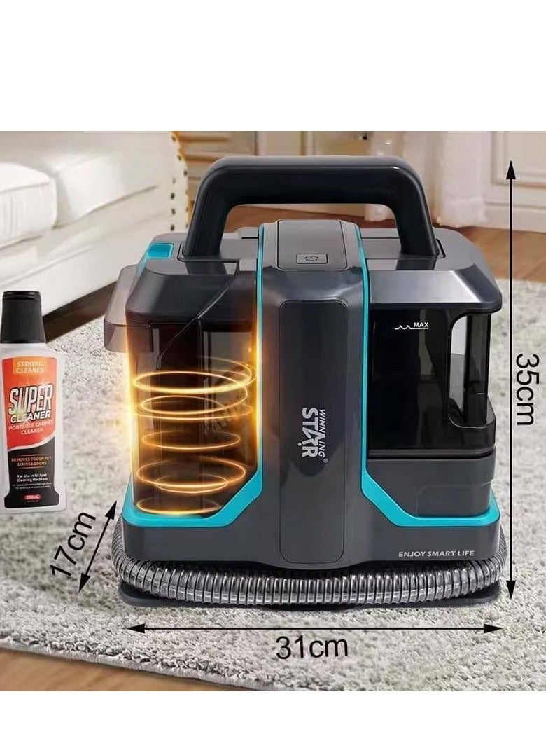 Spot Cleaner with (1080mL Clean Water Tank) & (800mL Dirty Water Tank) for Washing Carpets, Sofas, and Integrated Small Multi-functional Fabric Cleaning Machines - pzsku/Z2D9EAC54501E525AB178Z/45/_/1737966340/0bc4afc0-ccf5-453a-9284-c27a78cdcef1