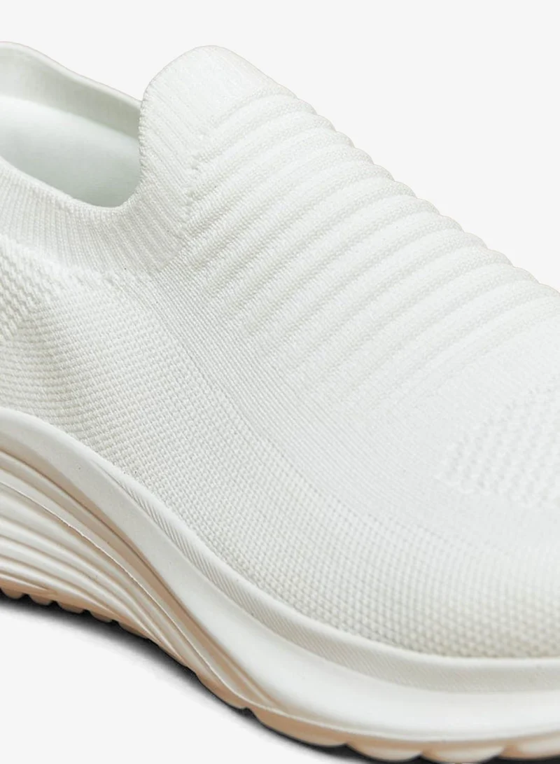 Dash Mens Textured Slip-On Sports Shoes