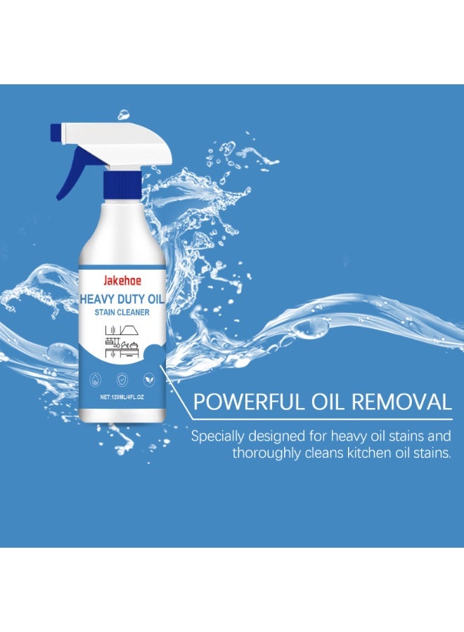 120ml Heavy Duty Kitchen Degreaser  Cleaning Spray, Bubble Cleaner Foam Spray, All-Purpose Degreaser for Kitchen, Cooker, Stains Remover, Easy to Use for Tough Grease, Oil, and Dirt  - Image 3