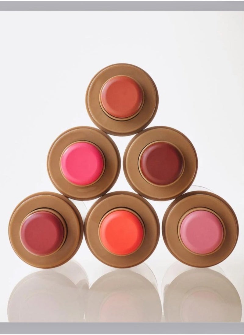 rhode - 6PCS-The Pocket Blushes, Creamy Blush for Buildable Color + Baby-Soft Cheeks, Lip and Cheek Blush Cream, Blush Stick for Cheeks, Hydrates Skin Longlasting Non-Stick 0.18 Oz - Image 1