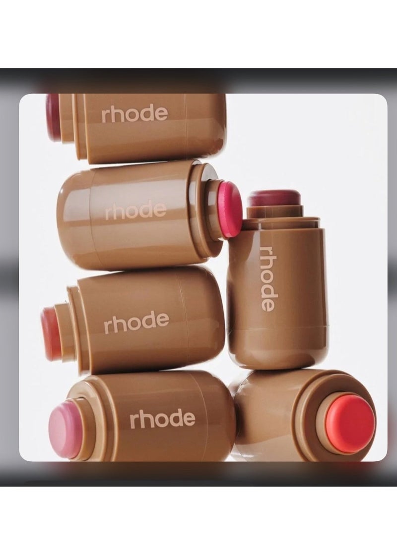 rhode - 6PCS-The Pocket Blushes, Creamy Blush for Buildable Color + Baby-Soft Cheeks, Lip and Cheek Blush Cream, Blush Stick for Cheeks, Hydrates Skin Longlasting Non-Stick 0.18 Oz - Image 1