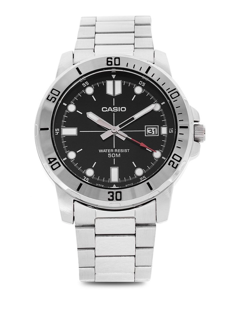 CASIO Men's MTP-VD01D-1EVUDF Analog Wrist Watch - Image 1