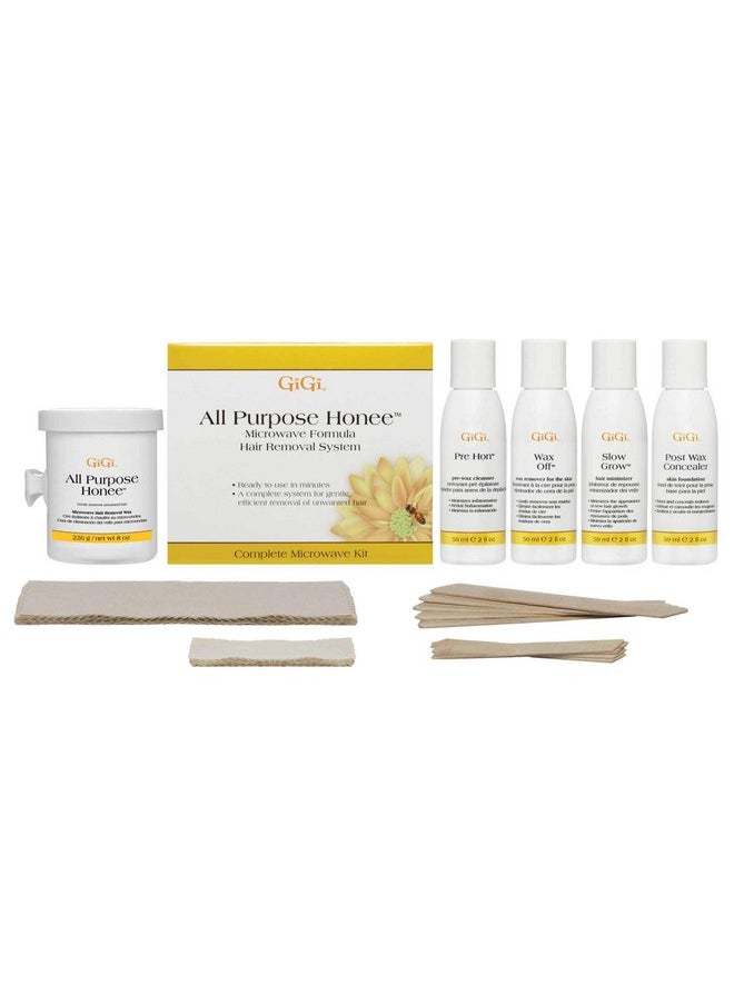 GiGi Igi All Purpose Honee Microwave Formula Hair Removal System Complete Microwave Kit 35 Piece Kit  - Image 2
