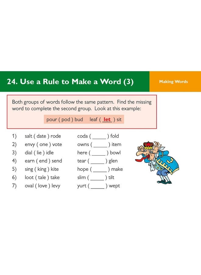 11+ GL Verbal Reasoning Practice Question Cards - Ages 10-11 - Image 4