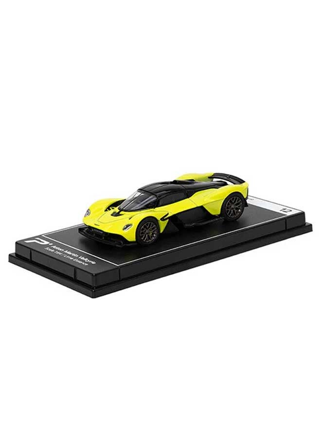 PosterCars PosterCars - 1:64 Scale Aston Martin Valkyrie (Lime Essence) Hypercar League Collection  - Image 1