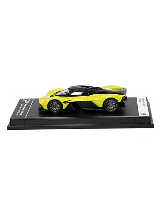 PosterCars PosterCars - 1:64 Scale Aston Martin Valkyrie (Lime Essence) Hypercar League Collection  - Image 2