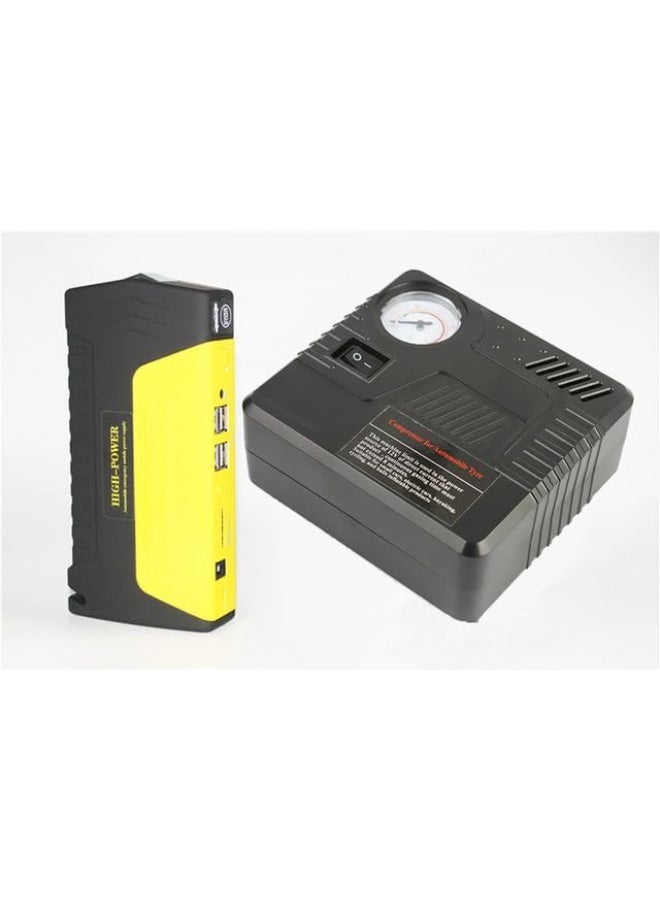 Generic 99800mAh Portable Car Power Bank with Air Compressor – Fast Jump Starter, Power Bank for Laptop and Camera, Includes Emergency Air Inflation Bag  - Image 2